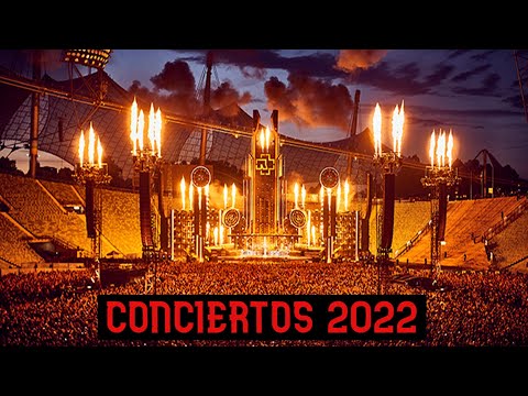 Giras importantes de conciertos 2022