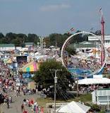 What is the second largest county fair in Ohio?